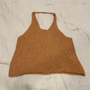 Knit tank top